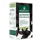 Étui vert et blanc Herbatint coloration permanente 2N cheveux bruns