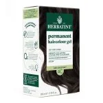Étui vert et blanc Herbatint coloration permanente 4C châtain cendré