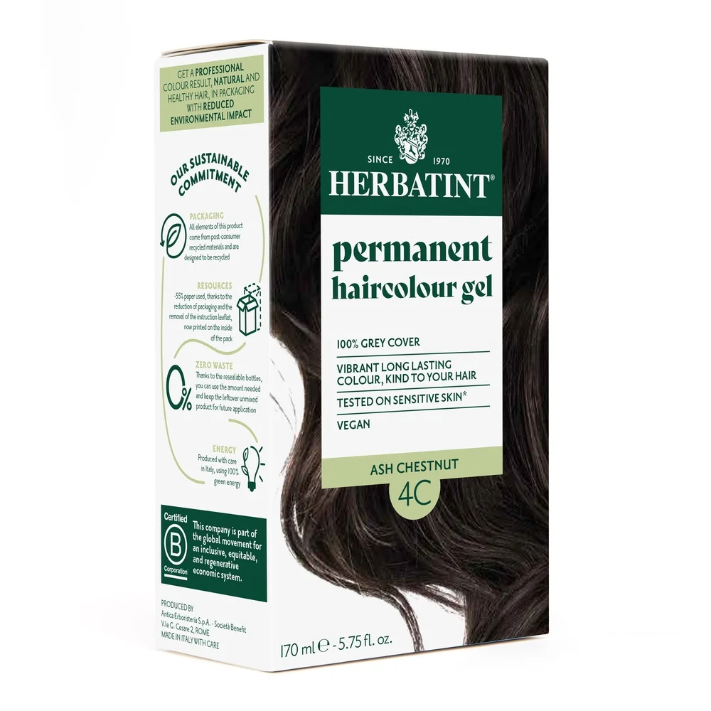 herbatint-coloration-cheveux-permanente-150ml-4c-chatain-cendre.jpg Étui vert et blanc Herbatint coloration permanente 4C châtain cendré
