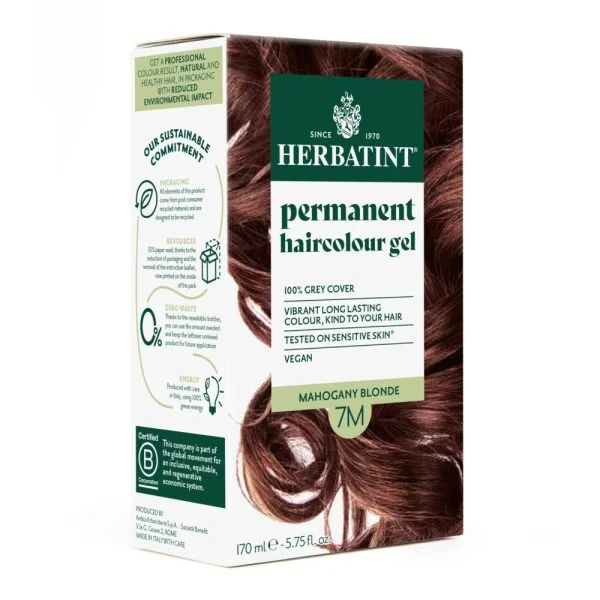 Herbatint Coloration Cheveux Permanente 150ml 7m Blond Acajou – photo 2