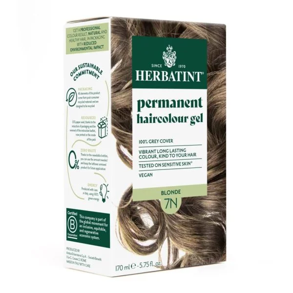 Herbatint Coloration Cheveux Permanente 150ml 7n Blond – photo 2