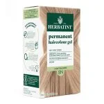 Boîte Herbatint coloration permanente 8N blond clair avec cheveux blonds clairs