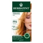 Boîte Herbatint coloration permanente FF6 Orange avec photo de cheveux roux