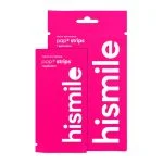 Pochette rose Hismile bandes blanchissantes PAP+ et sachet une application
