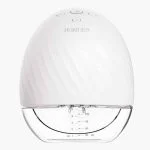 Tire-lait électrique Horigen blanc mains libres, réservoir gradué transparent