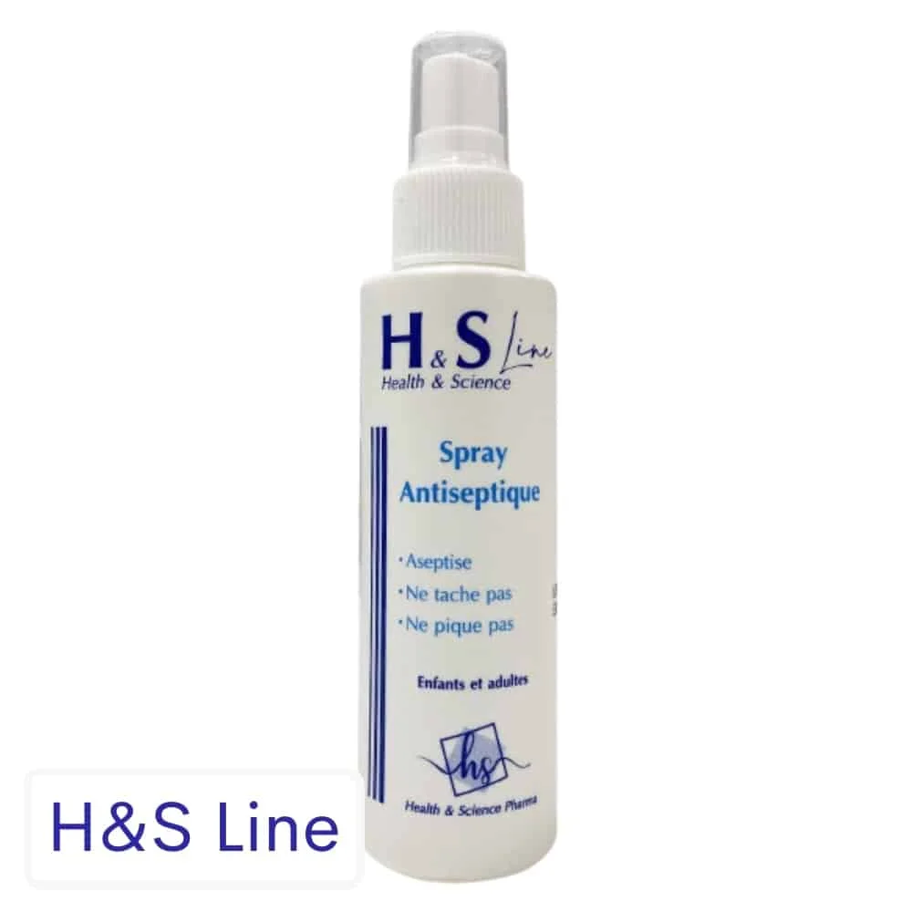 hs-line-spray-antiseptique-120ml.jpg Flacon spray blanc H&S Line antiseptique enfants et adultes 120 ml