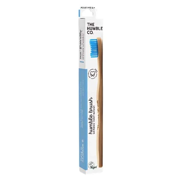 Humble Brosse À Dents Bambou Adulte Blue
