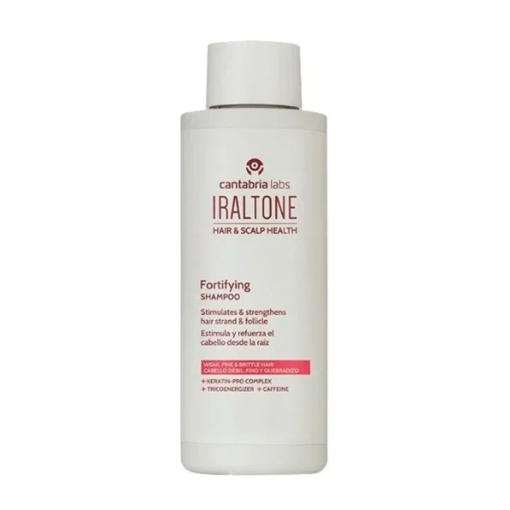 iraltone-shampoing-fortifiant-200ml.jpg Flacon blanc Cantabria Labs Iraltone Fortifying Shampoo 200 ml