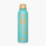 Spray turquoise et doré ISDIN Acniben+ Body corps anti-imperfections 150 ml