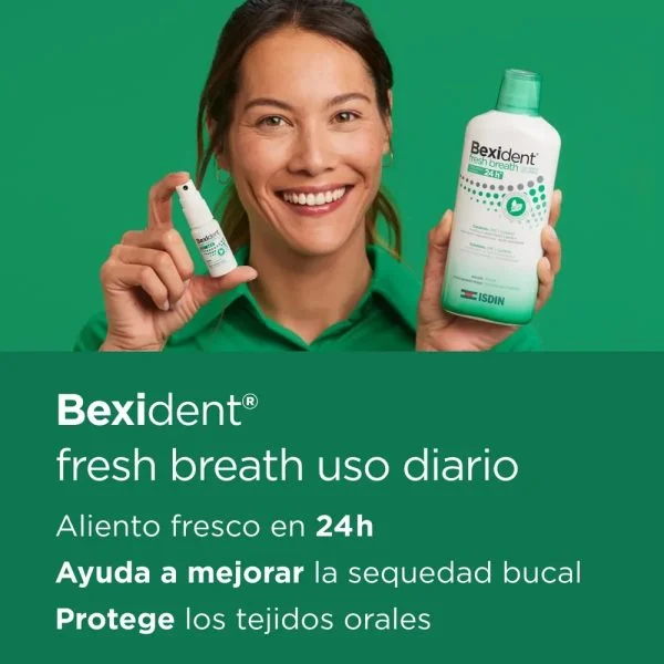 ISDIN Bexident Bain de Bouche Haleine Fraîche 500ml – photo 2