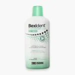 Flacon blanc et vert ISDIN Bexident Fresh Breath bain de bouche 500 ml