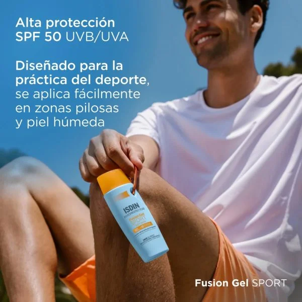 ISDIN Fotoprotector Fusion Gel Sport Slaire Wet Skin SPF50 100ml – photo 2