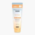 Tube orange et bleu ISDIN Fotoprotector Gel Cream SPF50+ 250 ml