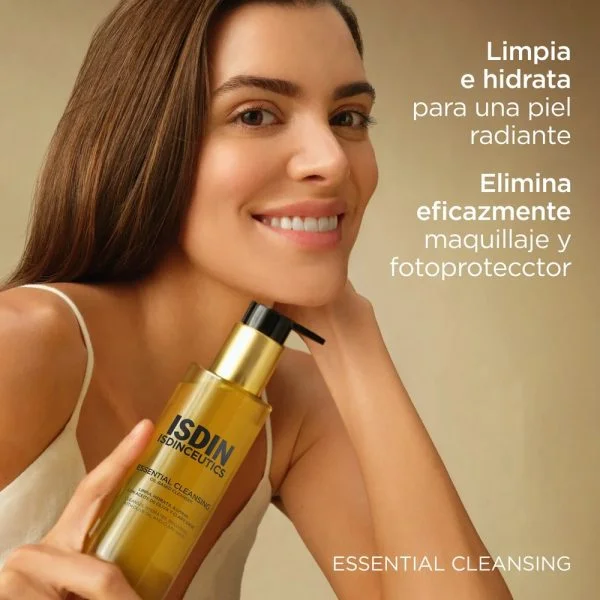 ISDIN Isdinceutics Essential Cleansing Huile Nettoyante 200ml – photo 2