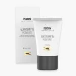 Tube blanc et étui ISDIN Isdinceutics Glicoisdin 15 Moderate gel 50g