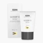 Tube blanc et étui ISDIN Isdinceutics Glicoisdin 25 Intense gel 50g