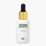 Flacon blanc à compte-gouttes doré ISDIN Isdinceutics Flavo-C sérum antioxydant