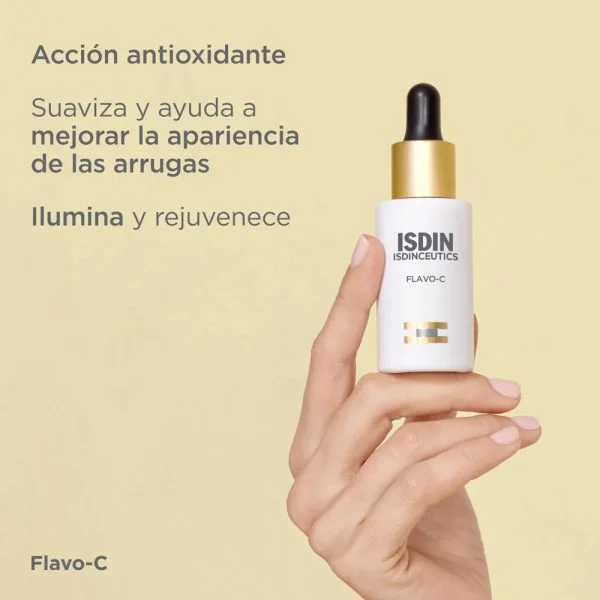 ISDIN Isdinceutics Rejuvenate Flavo-C Sérum Antioxydant 30ml – photo 2