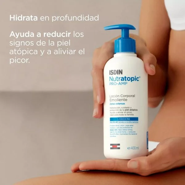 ISDIN Nutratopic Pro-Amp Lotion Émolliente 400ml – photo 2