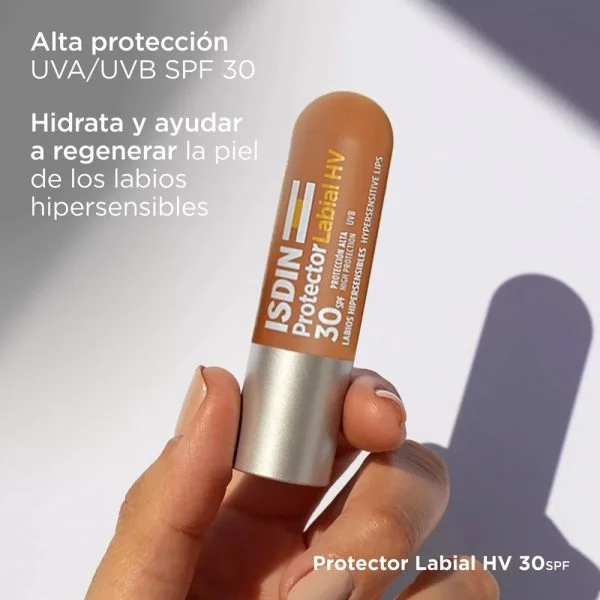 ISDIN Protector Labial HV Baume à Lèvres Solaire SPF30 4g – photo 2