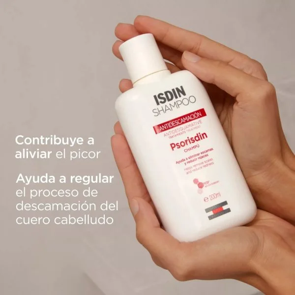 ISDIN Shampoo Shampoing Psorisdin Antipeliculaire 200ml – photo 2