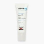 Tube blanc ISDIN Ureadin Ultra 40 gel-huile exfoliant intense