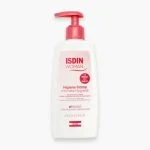 Flacon-pompe blanc ISDIN Woman gel hygiène intime 200 ml