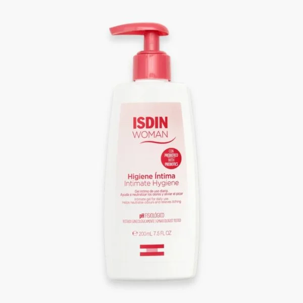 ISDIN Woman Gel Nettoyant Intime Sans Savon 200ml