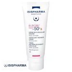 Tube blanc Isispharma Ruboril Expert SPF 50+ crème anti-rougeurs teintée visage
