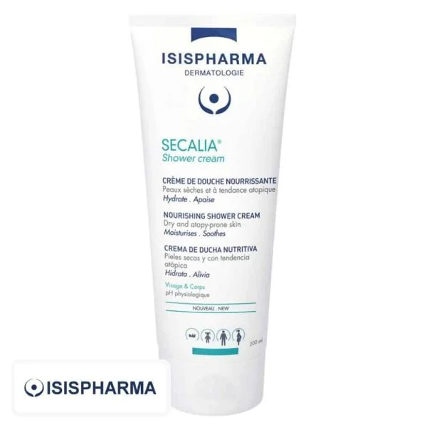 Isispharma Secalia Shower Cream Crème De Douche Nourrissante 200ml
