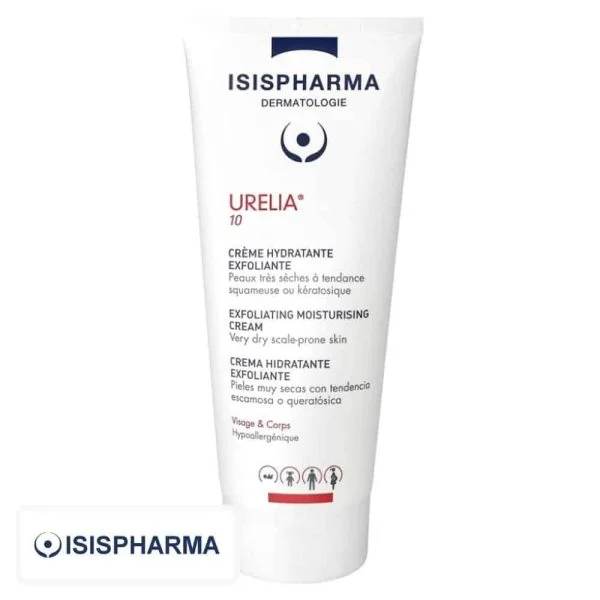 Isispharma Urelia 10 Crème Hydratante Exfoliante 150ml