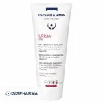 Tube blanc Isispharma Urelia gel nettoyant exfoliant urée 10% 200 ml
