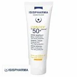 Tube blanc Isispharma Uveblock crème minérale SPF 50+ filtres minéraux 40 ml