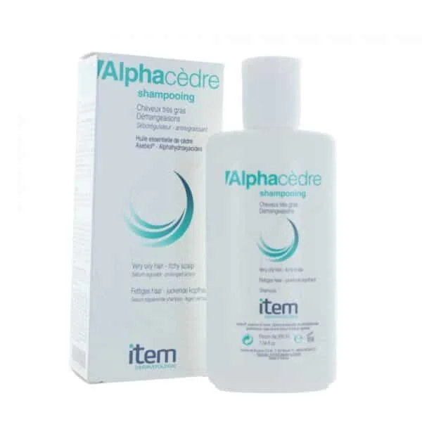 Item Alphacèdre Shampoing Démangeaisons Cheveux Très Gras 200ml