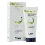 Tube blanc Item Alphaplus baume capillaire et étui vert, 100 ml