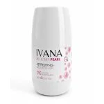 Roll-on blanc Ivana Bloomy Pearl, décor de perles roses, 60 ml