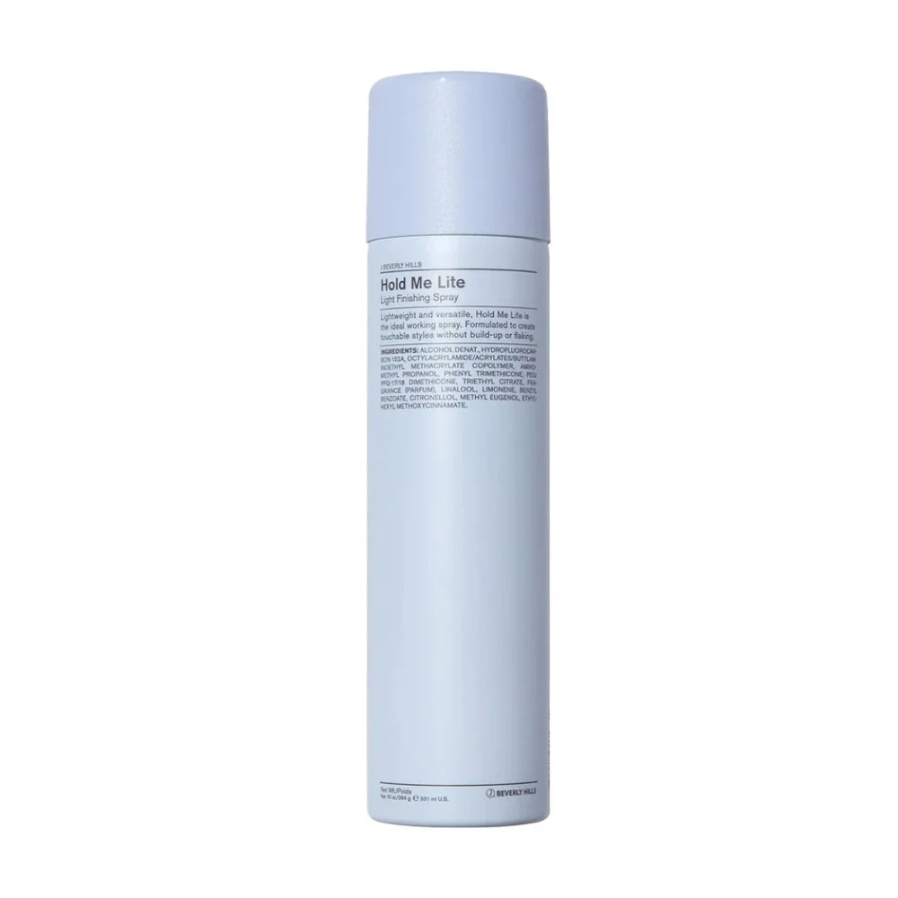 j-bevery-hills-hold-me-lift-328ml.jpg Grand aérosol bleu J Beverly Hills Hold Me Lite, spray fixant léger 331 ml