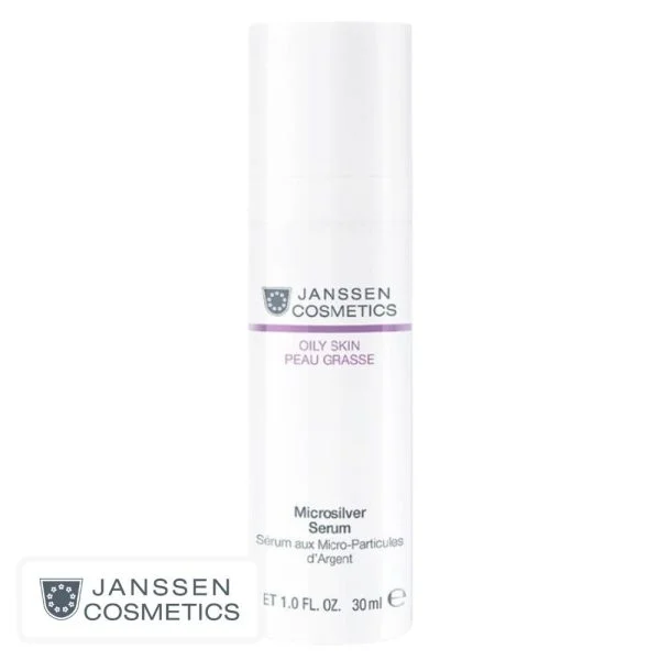 Janssen Cosmetics (peau Grasse) Sérum Aux Micro-particules D’argent 30ml