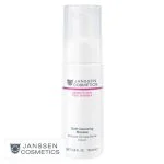 Flacon pompe blanc Janssen Cosmetics Mousse Démaquillante Douce Peau Sensible