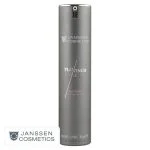 Flacon pompe airless gris métallisé Janssen Cosmetics Platinum Care Crème de Jour 50 ml
