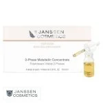 Coffret Janssen Cosmetics Fair Skin avec fiole ambrée et pipette compte-gouttes