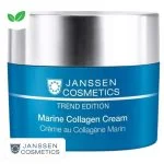 Pot bleu Janssen Cosmetics Trend Edition crème au collagène marin couvercle argenté