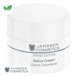 Pot blanc Janssen Cosmetics Trend Edition crème détoxifiante à large couvercle