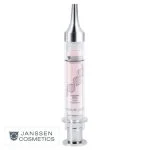 Applicateur transparent en seringue Janssen Cosmetics Sérum Épigénétique liquide rosé 10 ml