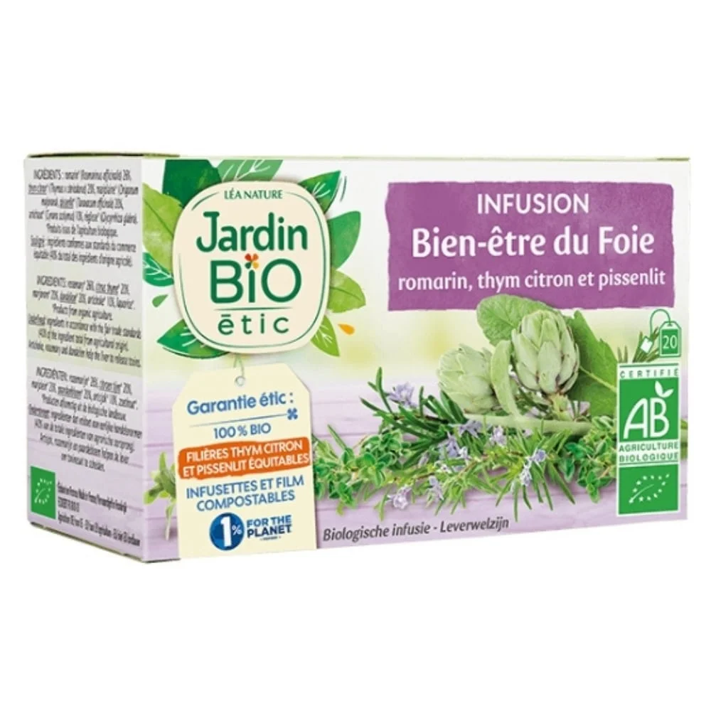 jardin-bio-infusion-bien-etre-du-foie-romarin-thym-citron-et-pissenlit-bio-20u.jpg Boîte violette Jardin Bio étic infusion bien-être du foie bio