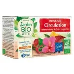 Boîte rouge Jardin Bio étic infusion circulation fruits rouges bio