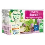 Boîte rose et violette Jardin Bio étic infusion transit arôme pomme