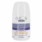 Roll-on déodorant Eau Thermale Jonzac 50 ml, bille blanche, mention bio