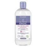 Grand flacon transparent d'eau micellaire apaisante Jonzac Reactive 500 ml