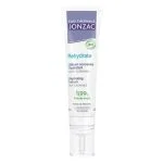 Tube pompe du sérum concentré hydratant Jonzac Rehydrate, étiquette blanche